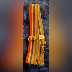 Madewell Striped Canvas Adjustable Bag Strap